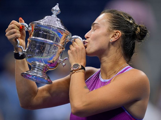 Arena Sabalenka won the US Open title last year.