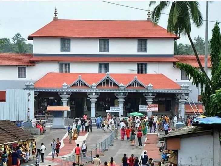 धर्मस्थल मंदिर कर्नाटक के मंगलुरु के पास है। यह मंदिर भगवान शिव के एक रूप श्री मण्जुनाथ का है। - Dainik Bhaskar