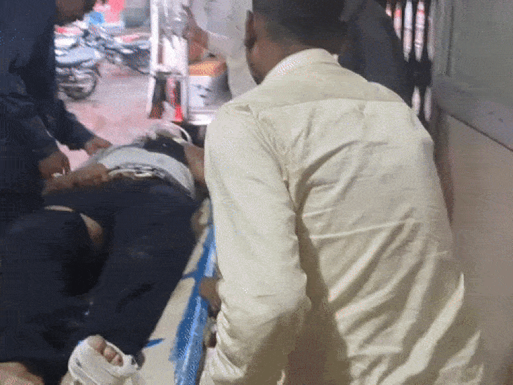 The injured jawan was referred to Military Hospital in Bhopal after first aid.