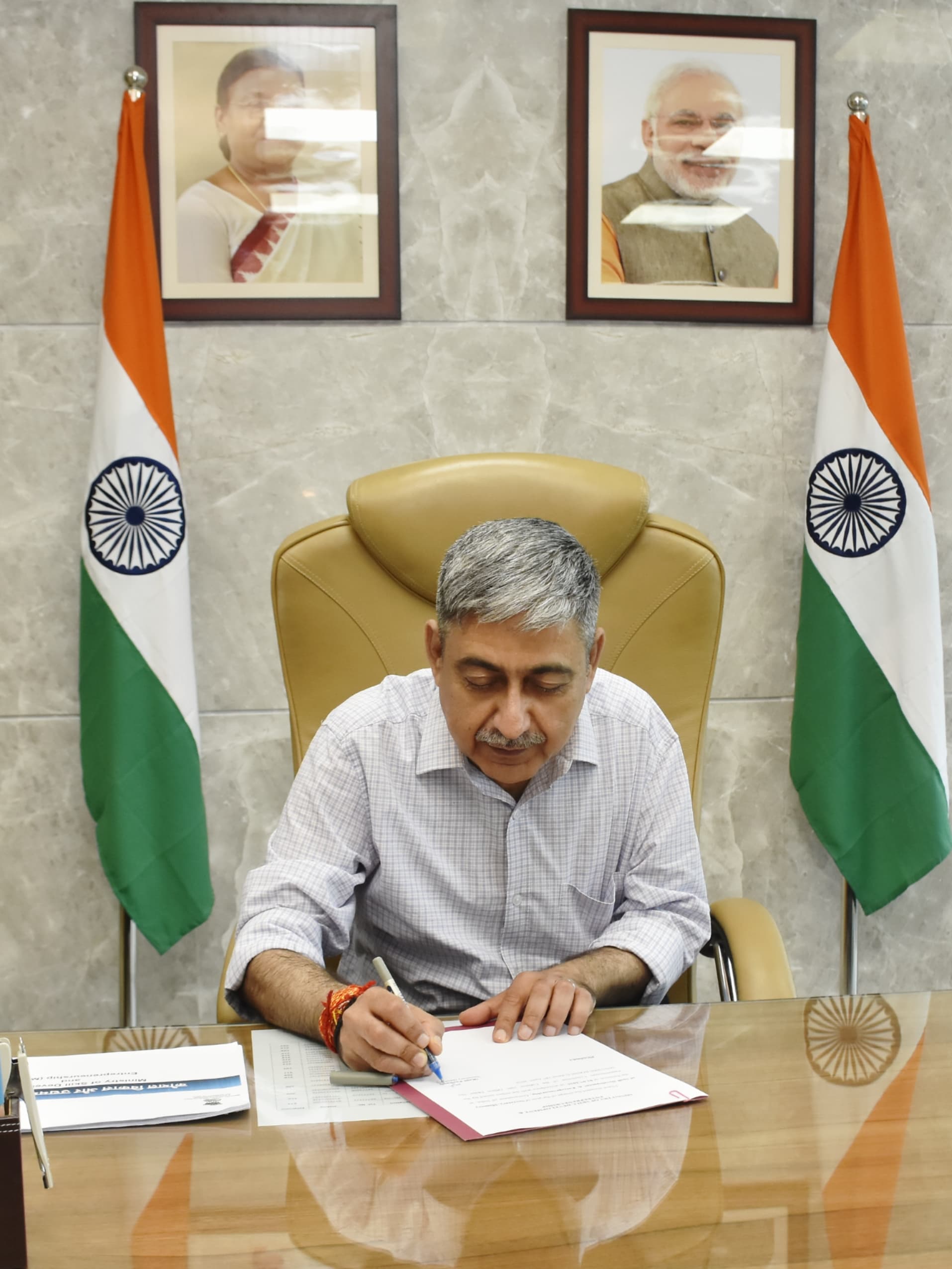 Rajit was a secretary in the Department of Water Resources, River Development and Ganga Conservation.