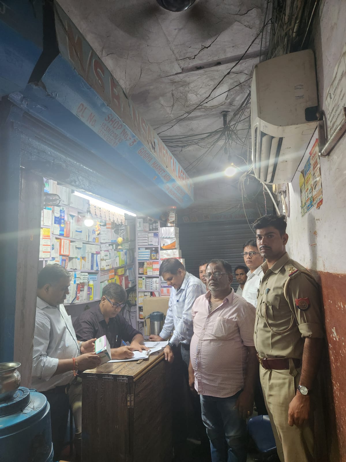 कंपनी की शिकायत पर कार्यवाही की गई