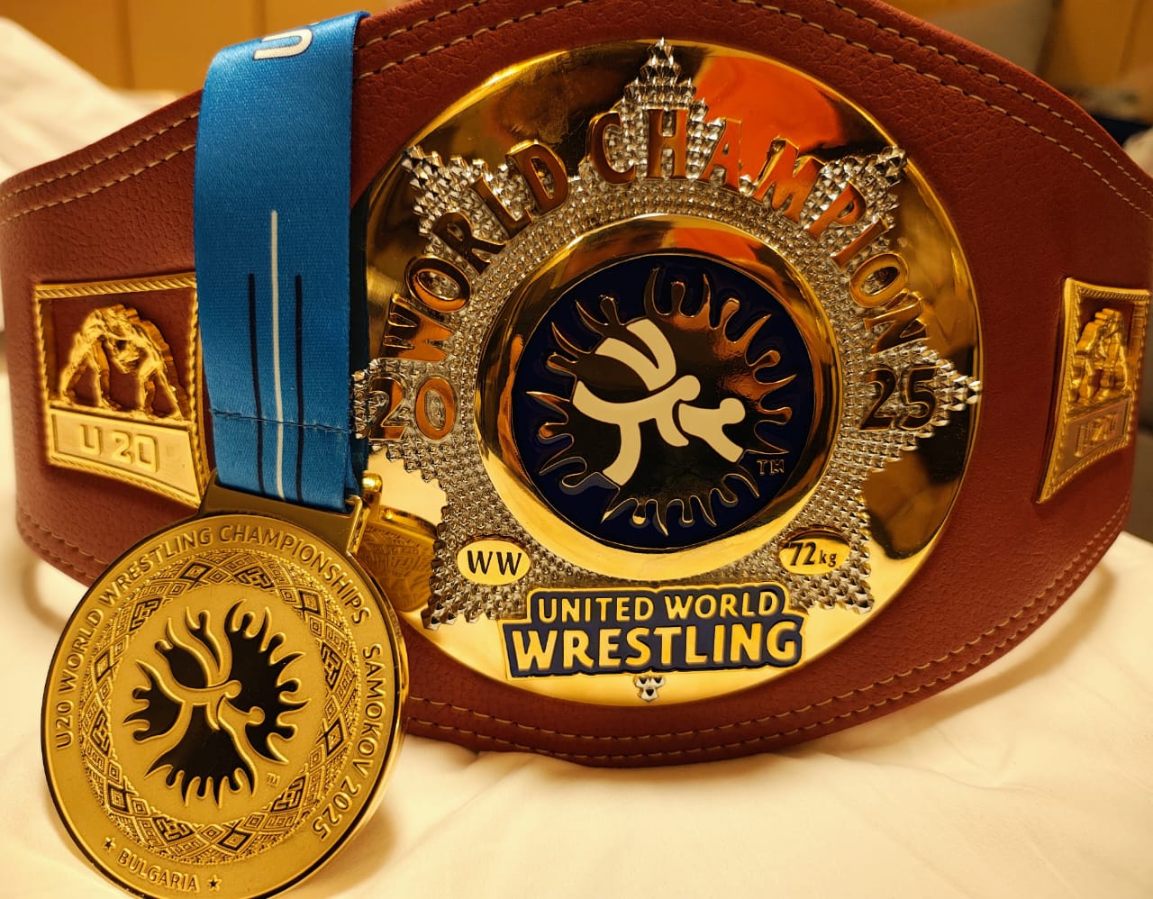 Gold medal won by Kajal.