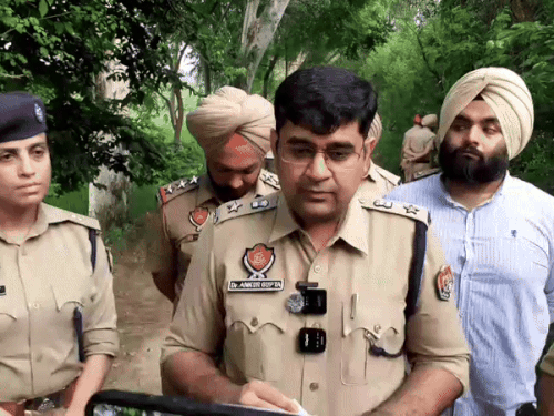 जगराओं के SSP डॉ. अंकुर गुप्ता ने जानकारी दी थी।