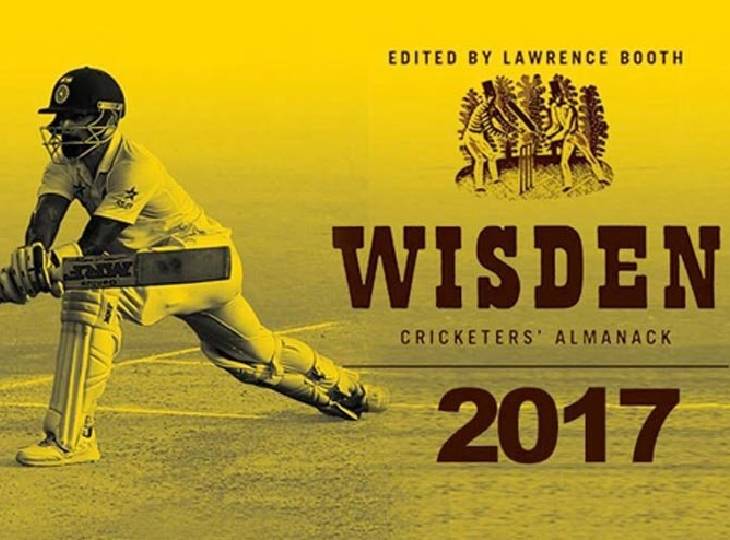 Wisden magazine, in which Virat Kohli was placed on the cover page in 2017.