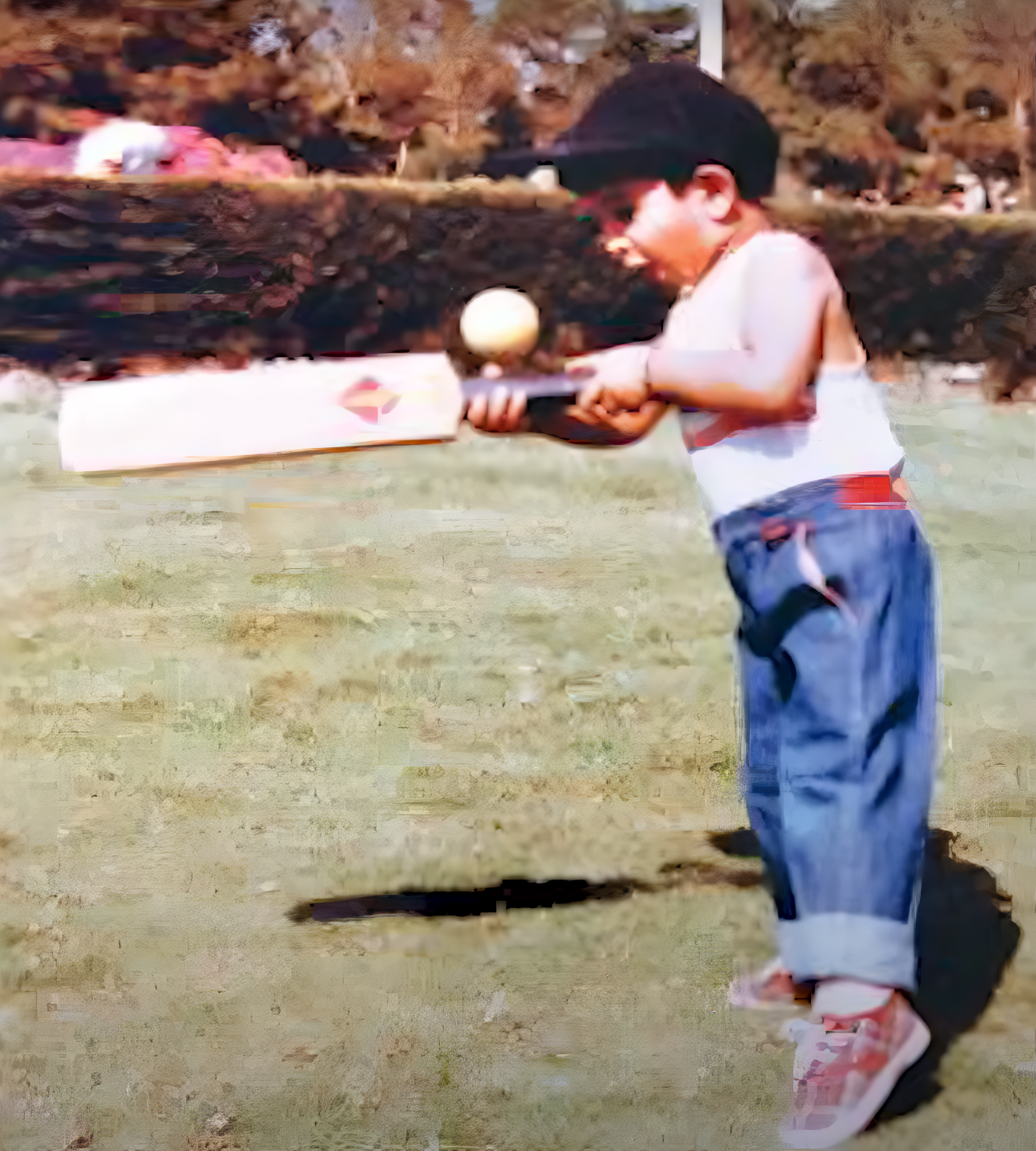 Picture drawn by Cheteshwar Pujara's maternal uncle's photographer friend.