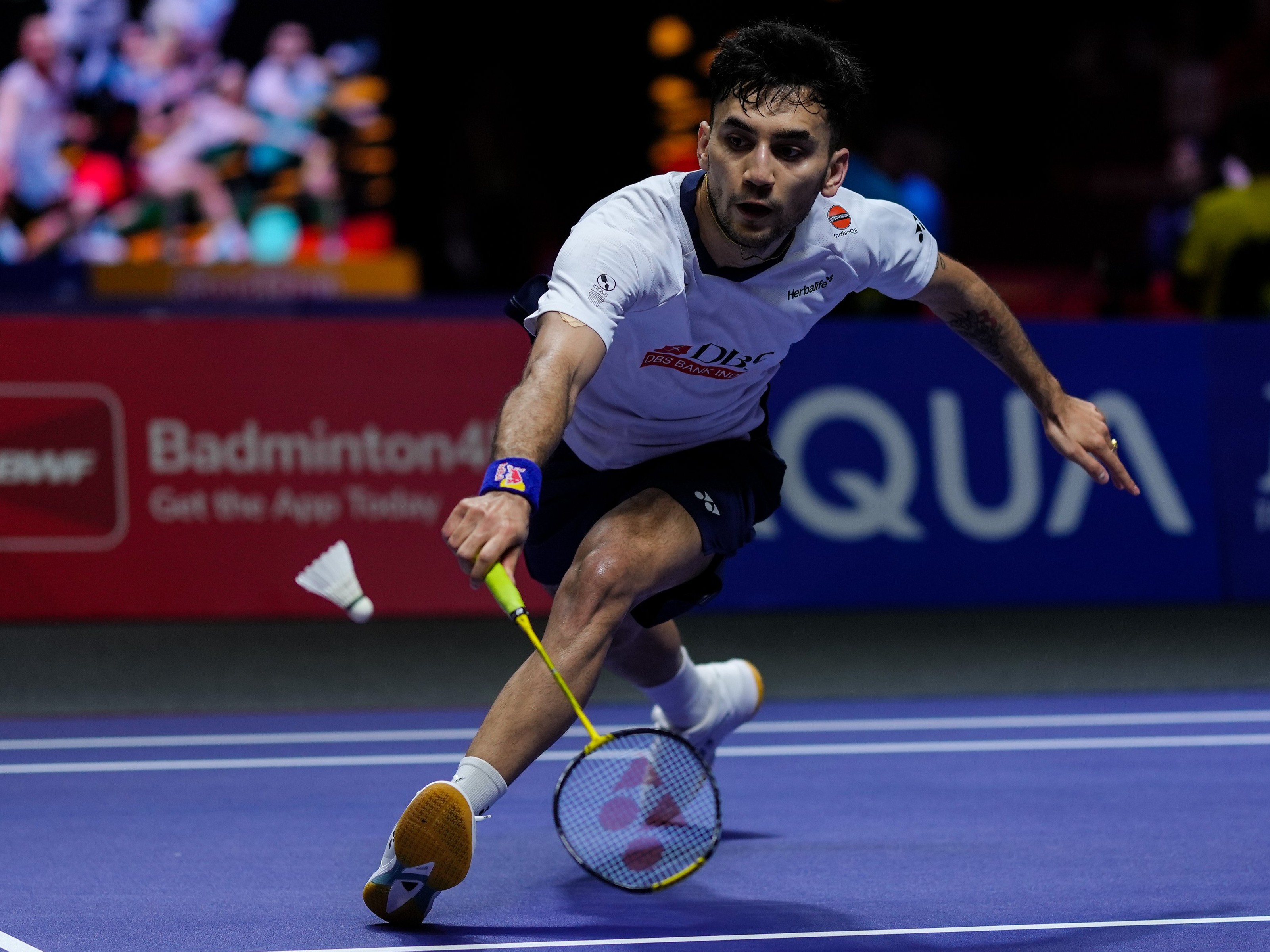 वर्ल्ड नंबर-1 प्लेयर के खिलाफ लक्ष्य सेन लगातार 2 गेम हारकर बाहर हो गए। - Dainik Bhaskar