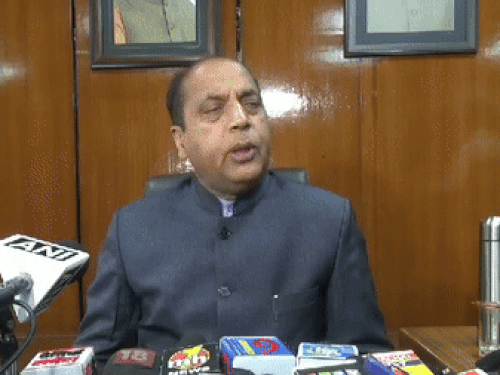 Leader of Opposition Jairam Thakur.