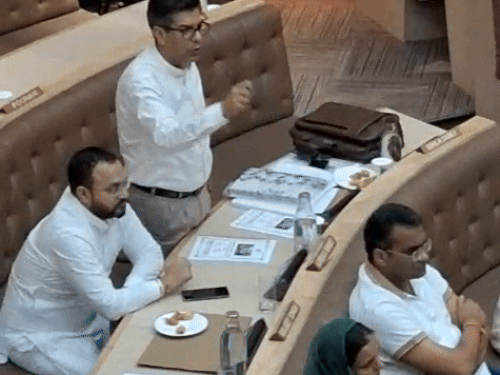 Questions from the joint commissioner of BJP councilor.