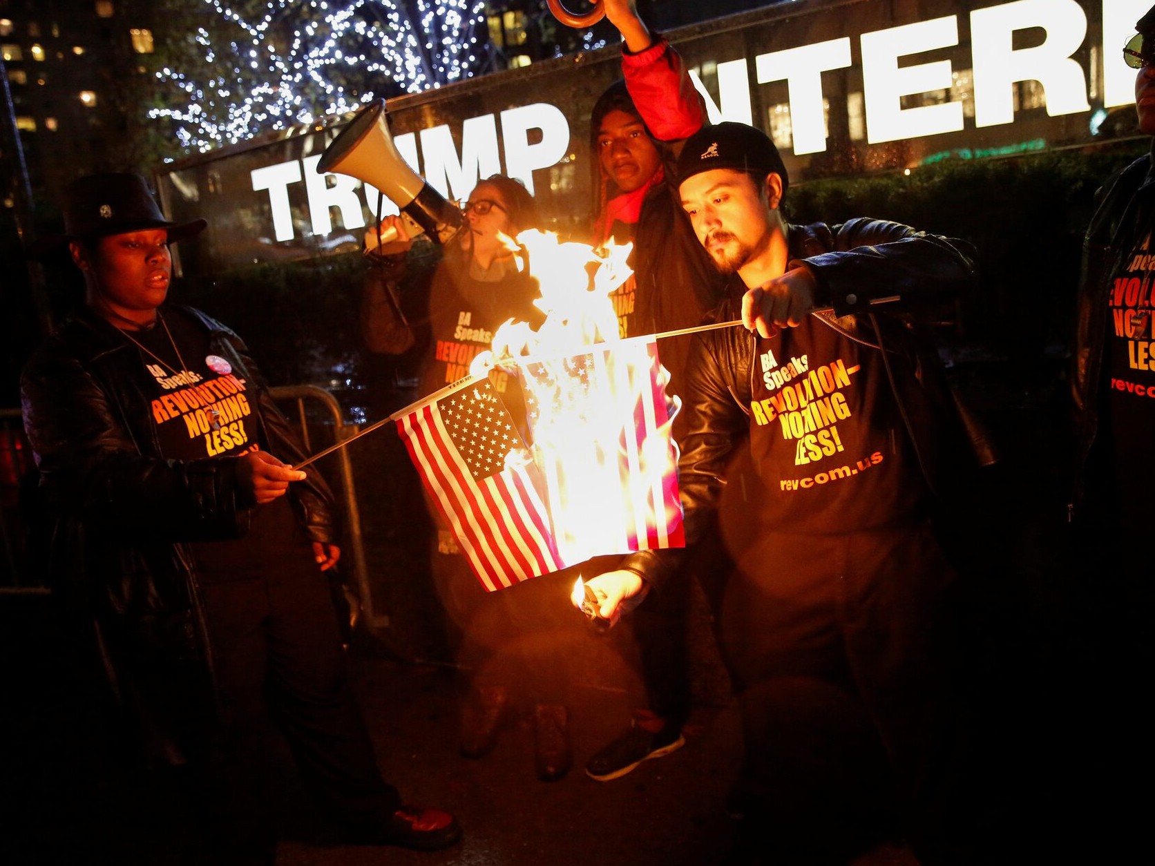 In 1989, the US Supreme Court considered the flag burning as freedom of expression.