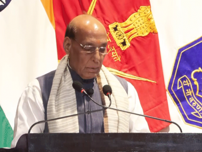 रक्षा मंत्री राजनाथ सिंह ने कहा- रण संवाद हमारी रणनीति को मजबूत करेगा।