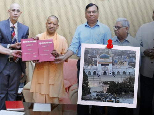 Sambhal Violence Report; Yogi Adityanath | Hindu Muslim Population | संभल  हिंसा पर न्यायिक आयोग ने योगी को रिपोर्ट सौंपी: 450 पेज की रिपोर्ट, इसमें हिंदू  आबादी घटकर 15% बचने ...