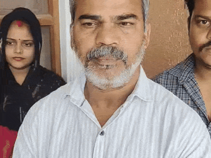 मृतक के पिता राजकुमार यादव।