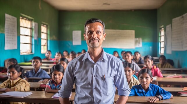 At the higher secondary level, a teacher in schools in Jharkhand has to teach an average of 47 children.