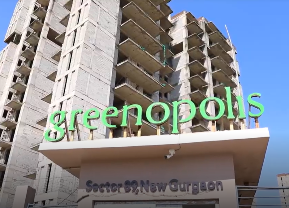 The possession of the Society of Greenopolis located in Sector 89 of Gurugram has not yet been found.