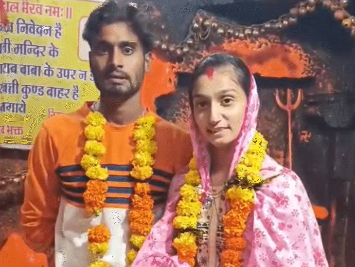 श्रद्धा तिवारी थाने से अपने पति करण के साथ चली गई। कहा- उसी के साथ रहूंगी। - Dainik Bhaskar