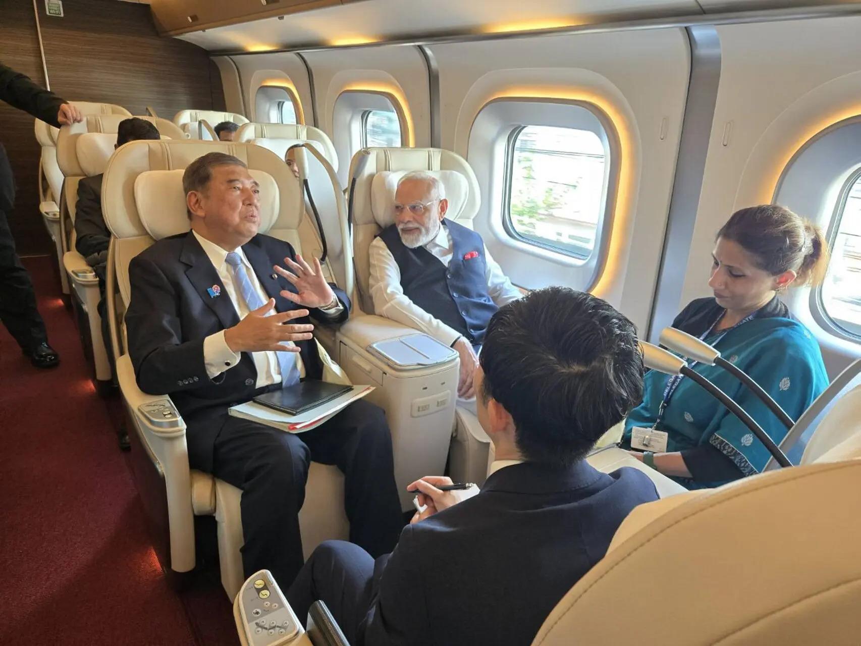 During this two -day visit, 150 agreements were signed between the two countries.