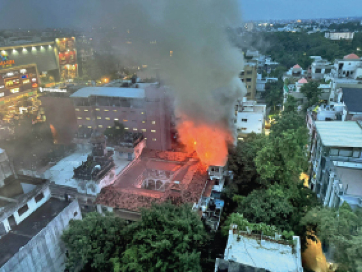 The fire was brought under control in 3 hours with 51 thousand liters ...