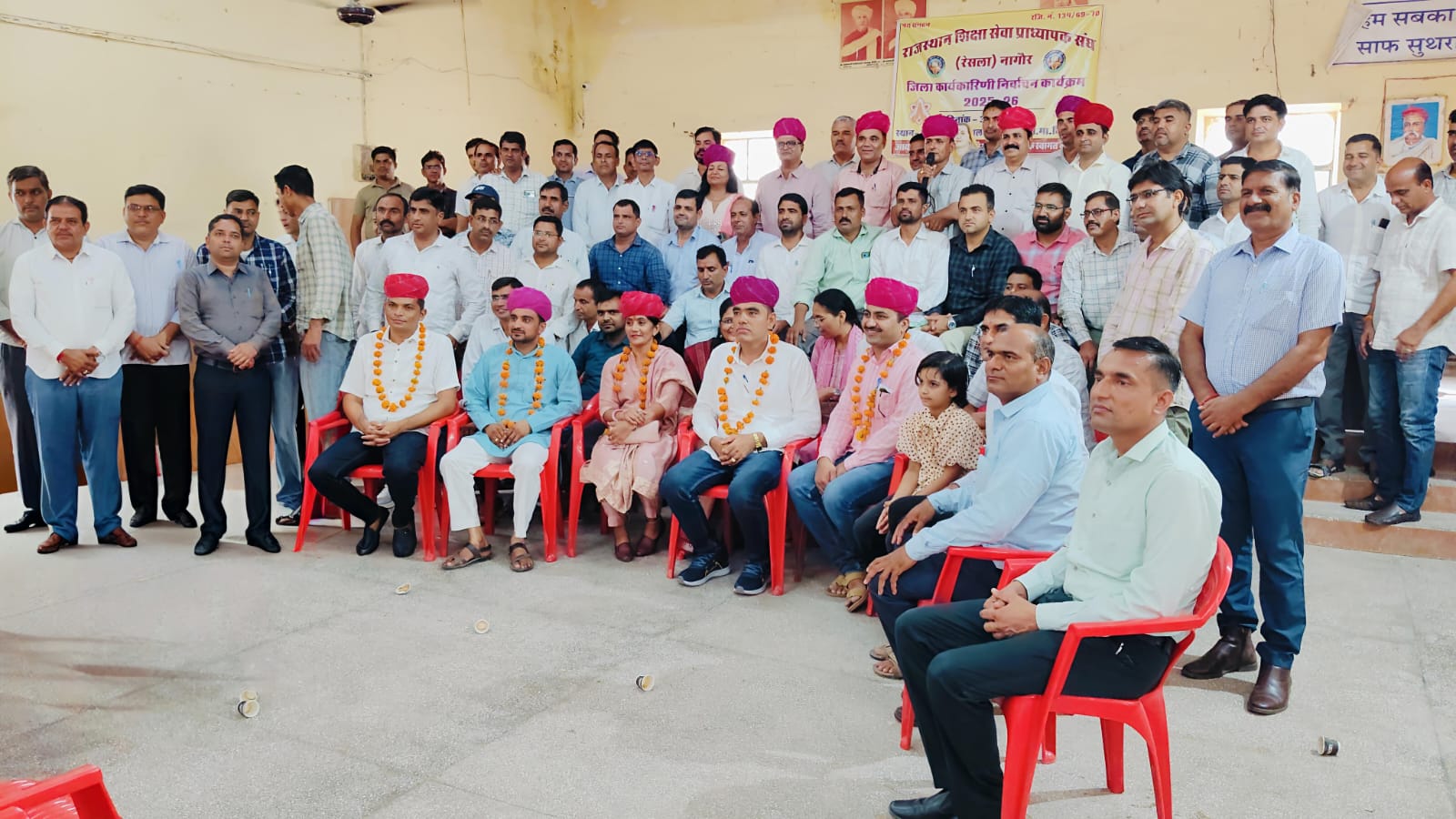 रेसला नागौर की टीम