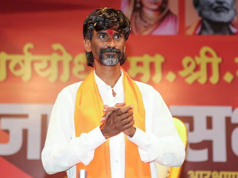 Manoj Jarange is going on hunger strike at Azad Maidan in South Mumbai since August 29. - Dainik Bhaskar