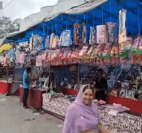 मेले में खिलोने घरेलू आइटम आदि की दुकानें लगाई गई हैं