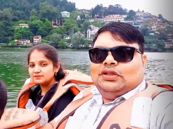 Dr. Uday posted several pictures of Nainital Trip on his Facebook ID. In this picture, he is seen with Anjali.
