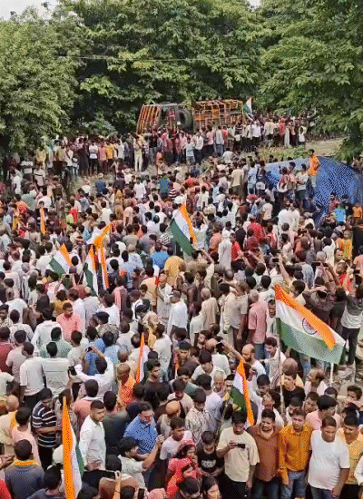 The body of the jawan reached his village Bela Sharma Tola on Tuesday morning.