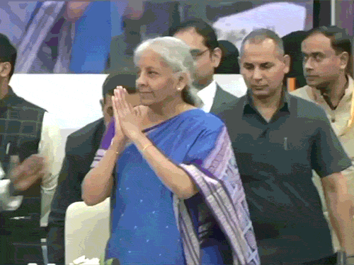वित्त मंत्री निर्मला सीतारमण की अध्यक्षता में GST काउंसिल की 56वीं मीटिंग नई दिल्ली में हुई।