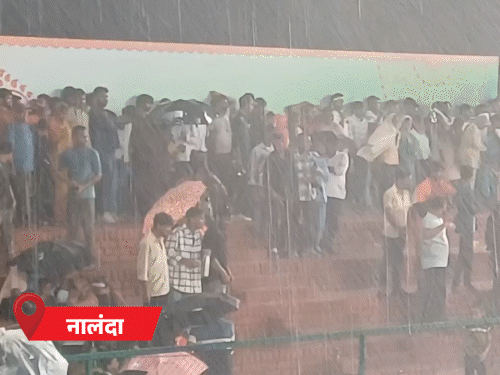 नालंदा-बक्सर में गुरुवार को बारिश हुई। भागलपुर के नवगछिया में गंगा के पानी से पुल टूट गया।