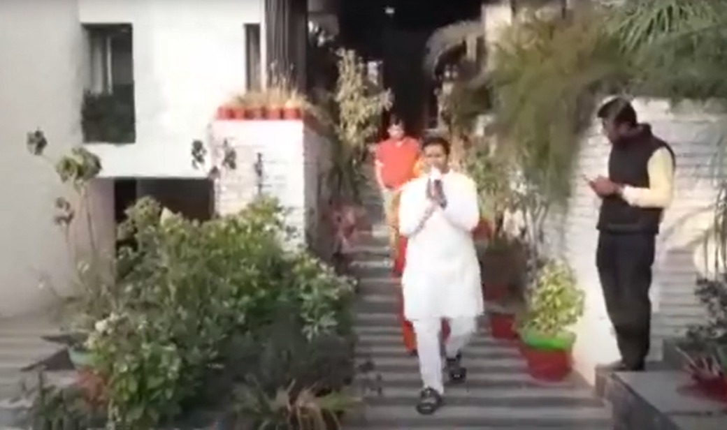 इंदौर में जीतू पटवारी का घर राजेंद्र नगर में बिजलपुर इलाके में है।