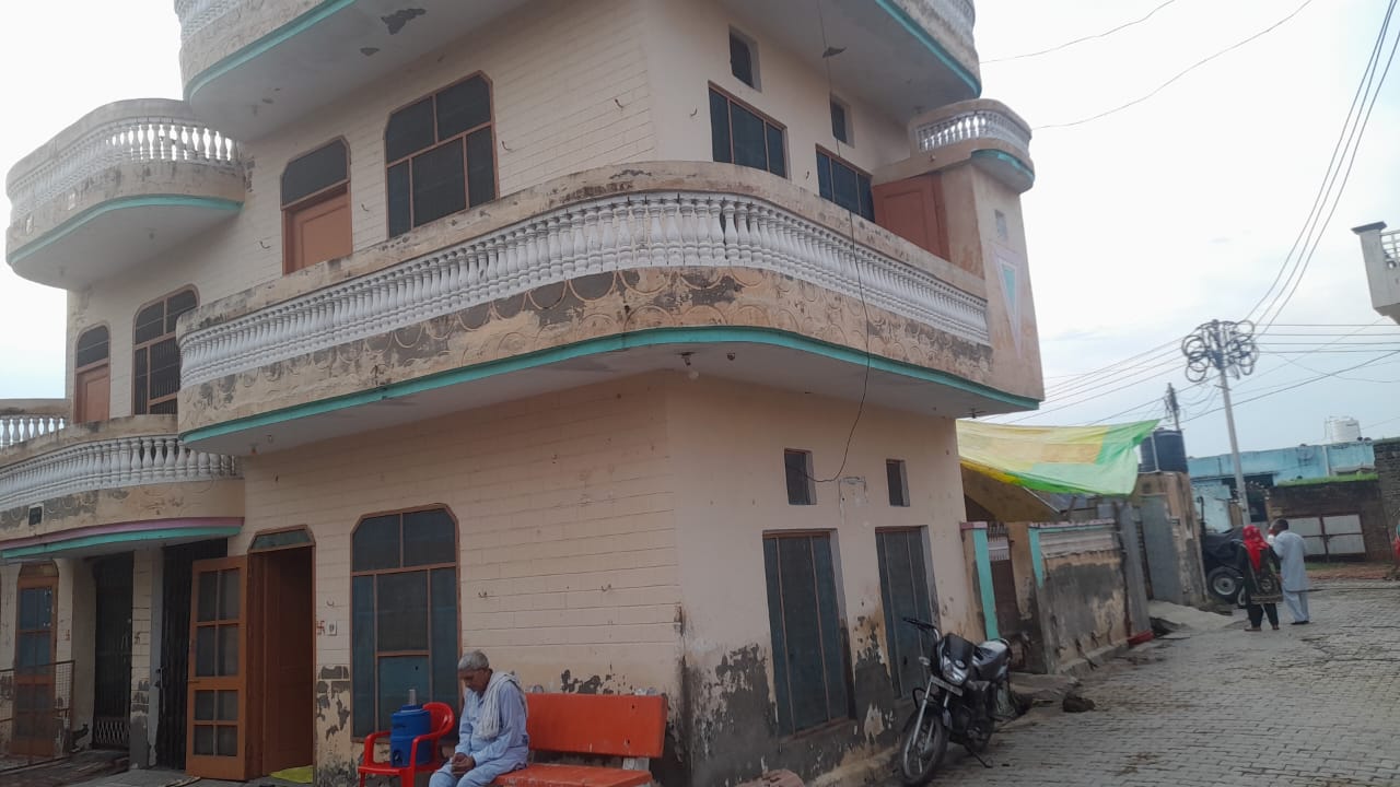 Youth Kapil's house in village Barah Kalan.