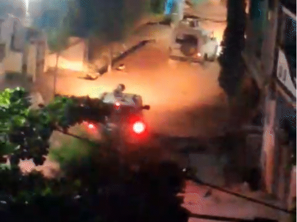 Throughout the night, the sound of siren of police vehicles continued to come in the village.