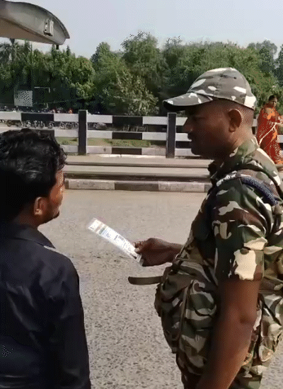 Identity cards are being seen when anything seems suspicious.