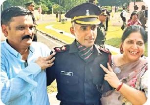 Manas Mathur Manas Mathur of Jaipur commissioned in Indian Army | जयपुर के मानस ...