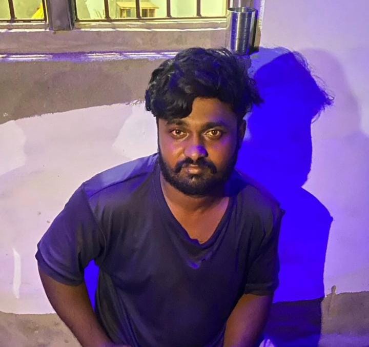 ये हरिओम है, जो लापता था। जिसे परिजनों ने मृत समझ लिया था।