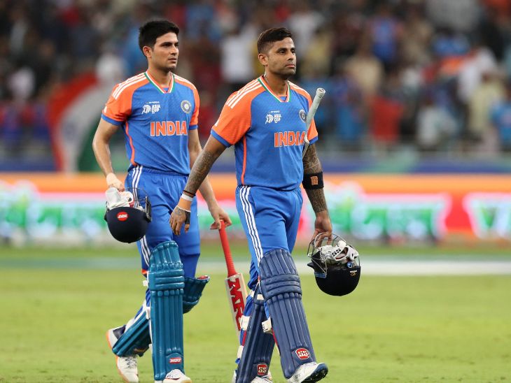 शुभमन गिल और सूर्यकुमार यादव ने मिलकर भारत को 5वें ओवर में ही जीत दिला दी। - Dainik Bhaskar