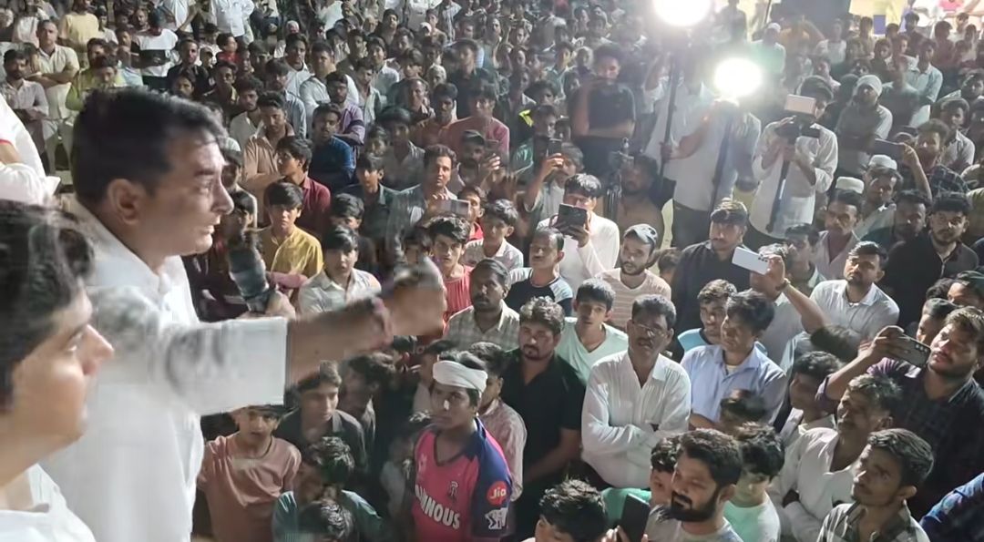 नरेश मीणा ने समारोह में संबोधन करते हुए सरकार पर बोला तीखा हमला।