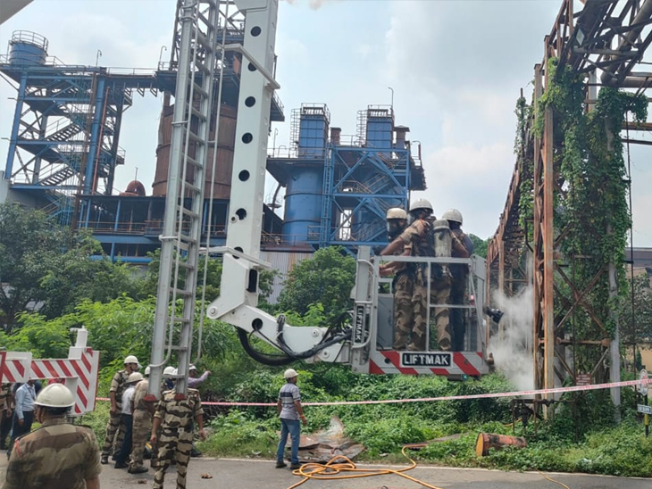 बोकारो स्टील प्लांट में गैस रिसाव:  CRM-3 के ARP-3 में पाइप से गैस लीक, मजदूरों ने समय रहते बचाई जान – Bokaro News