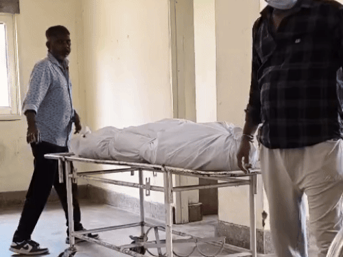 पोस्टमॉर्टम के बाद शव परिजनों को सौंपा। - Dainik Bhaskar