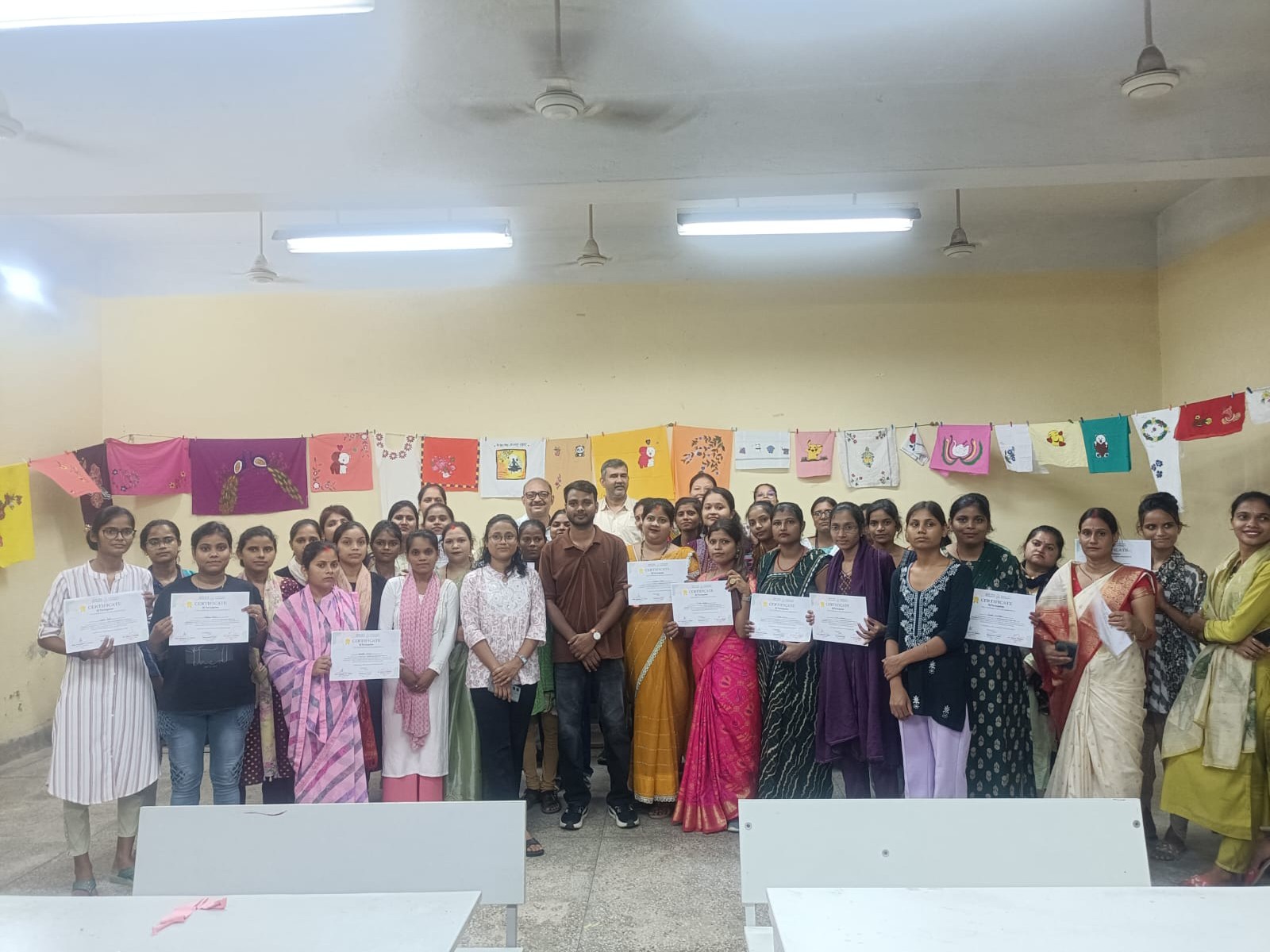 Rangsaaz training program for women in Varanasi