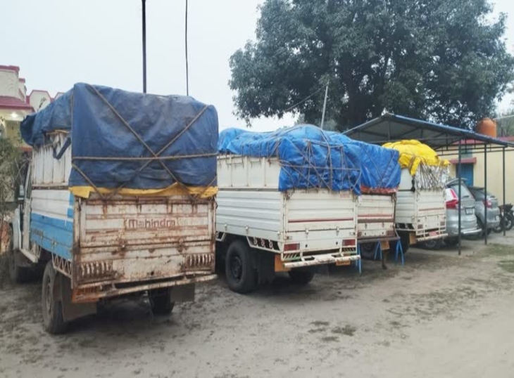 धान खरीदी के दौरान पड़ोसी राज्यों से धान लाने वाले तस्करों पर कार्रवाई की जाती है। (फाइल फोटो)