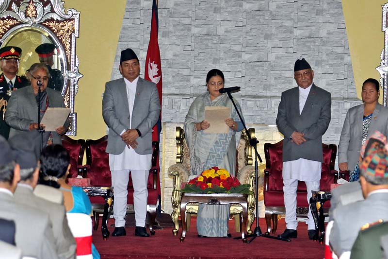 2016 में तत्कालीन राष्ट्रपति विद्यादेवी भंडारी ने 11 जुलाई को शीतल निवास में सुशीला कार्की को नेपाल की मुख्य न्यायाधीश पद की शपथ दिलाई थी।