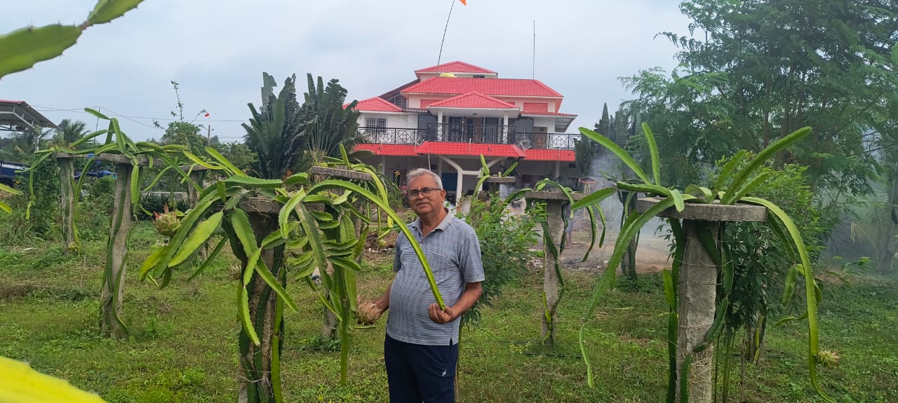 सूरजपुर जिले के कमलपुर गांव के किसान राजेंद्र गुप्ता खेती से युवाओं को रोजगार दे रहे।