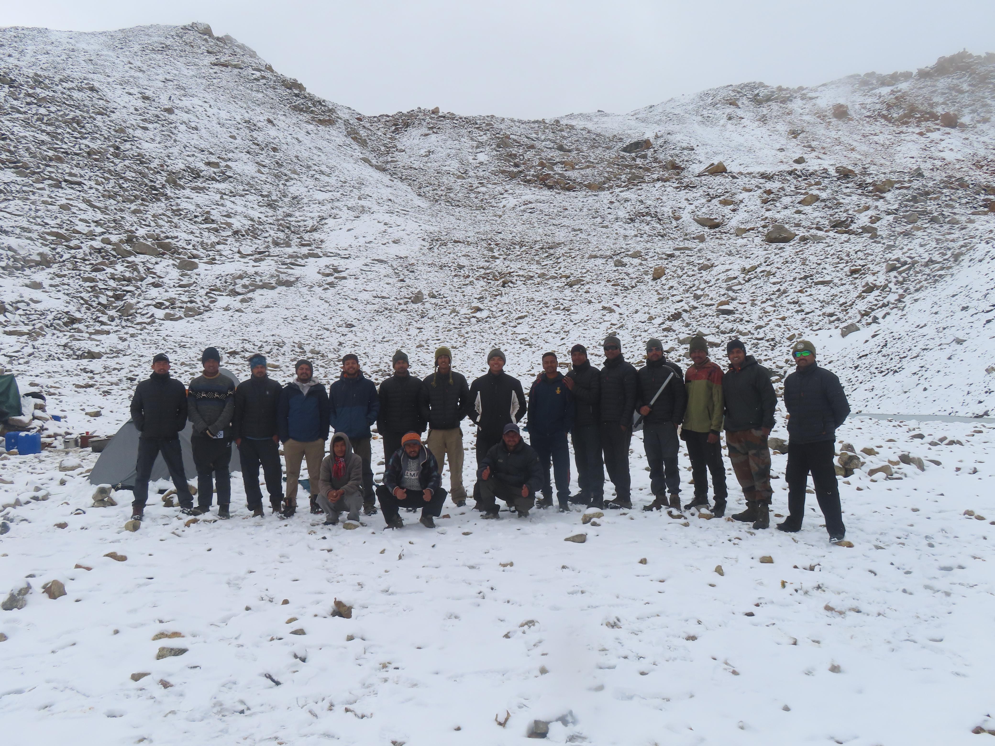 Field Mounted Rio kinnaur mount rio pargyal flag army civilian expedition | हिमाचल के ...