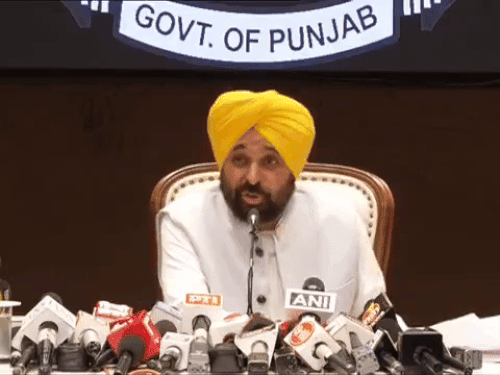 This comment was made during the press conference held in Chandigarh by CM Bhagwant Mann.