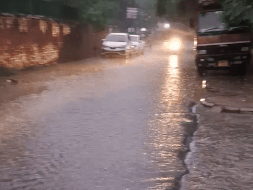 There was rain in Chandigarh.