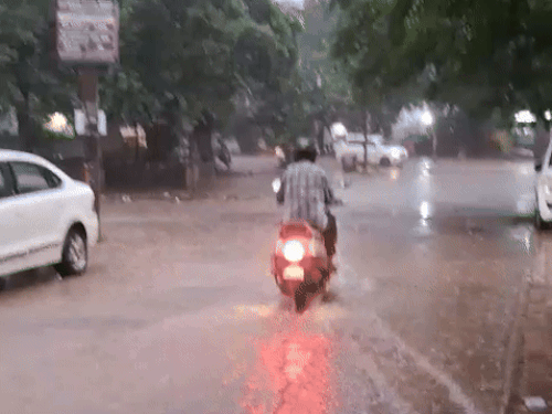 Water filled in many sectors.