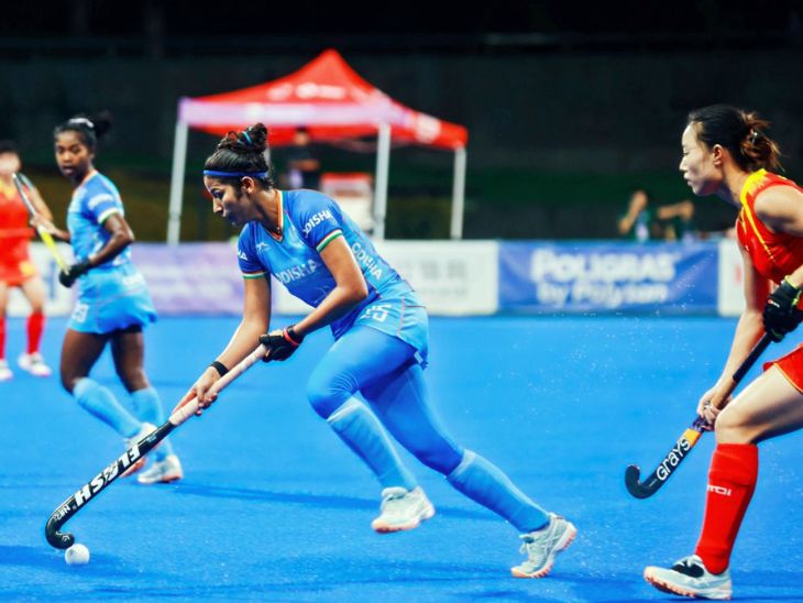 तीसरे क्वार्टर में चीन ने 2-1 की बढ़त बना ली।