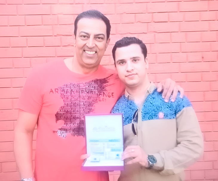 File photo of Sunil Kapoor with actor Bindu Dara Singh.