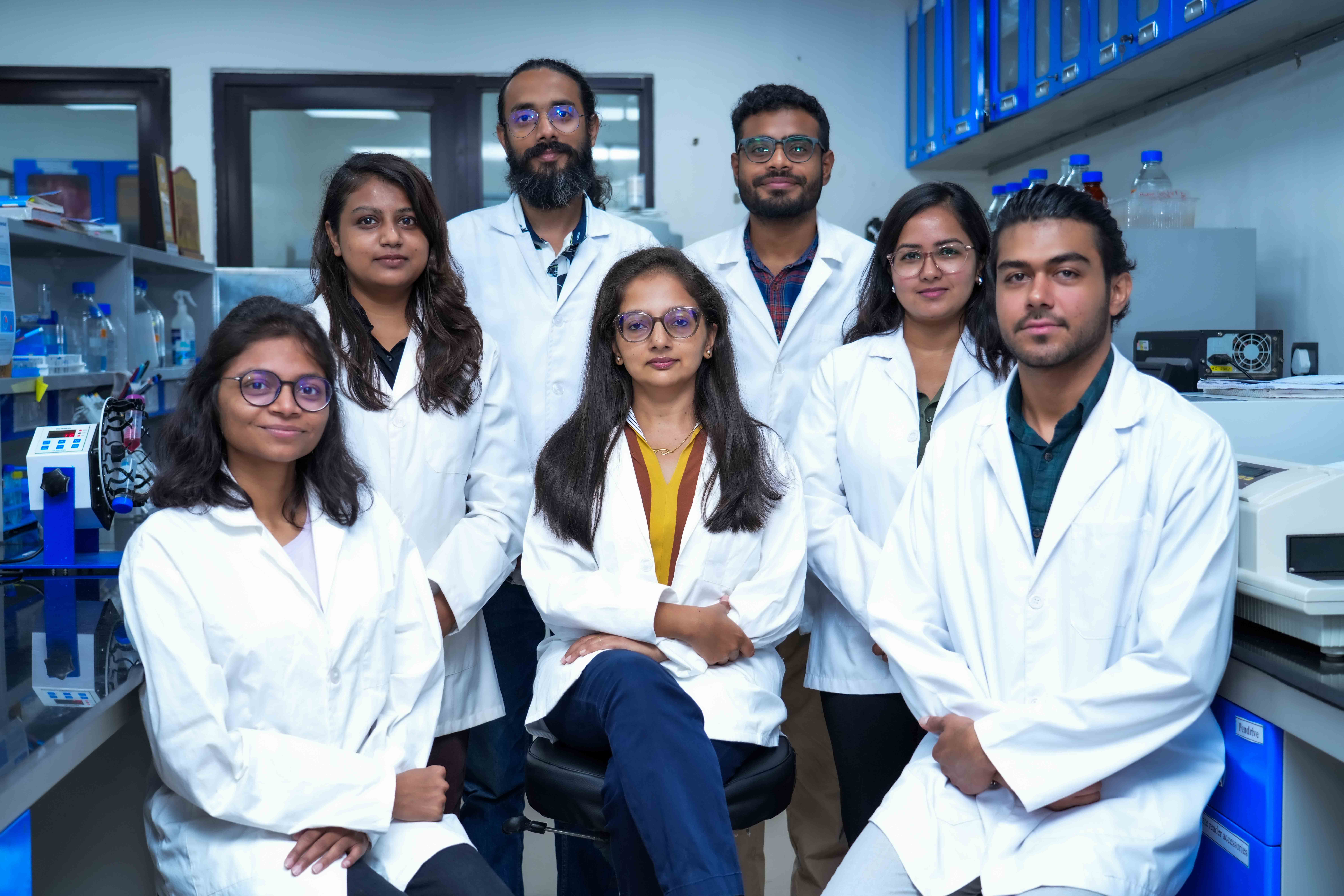 आईआईटी की रिसर्च टीम, जिसने हासिल की बड़ी उपलब्धि।