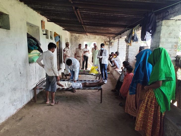 गोगुंदा के मोजरा गांव में एक चर्च के पास घर में इलाज किया जा रहा था।